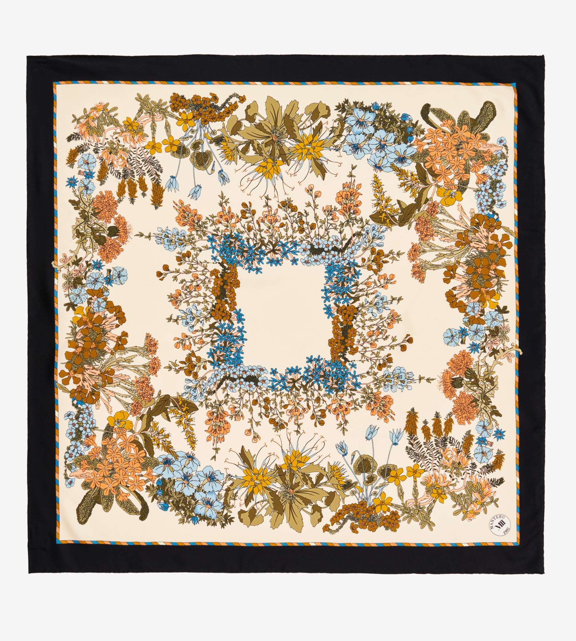 mantero-1902-archivio-n-59-flowers-grand-slam-foulard-classic-carr-90x90 image 1