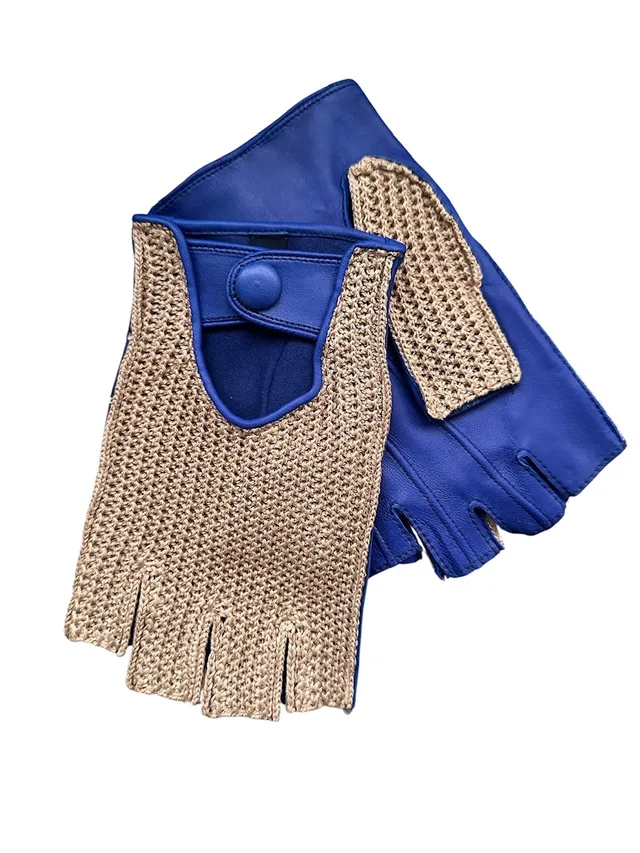 merola-gloves-guanti-da-guida-senza-dita-in-nappa-e-cotone image 1