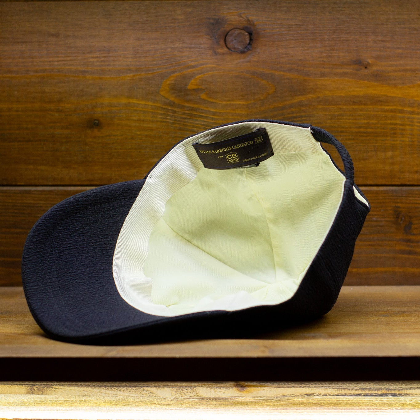 cappellificio-biellese-1935-baseball-pt-in-tessuto-vbc-off-limits-nero image 5