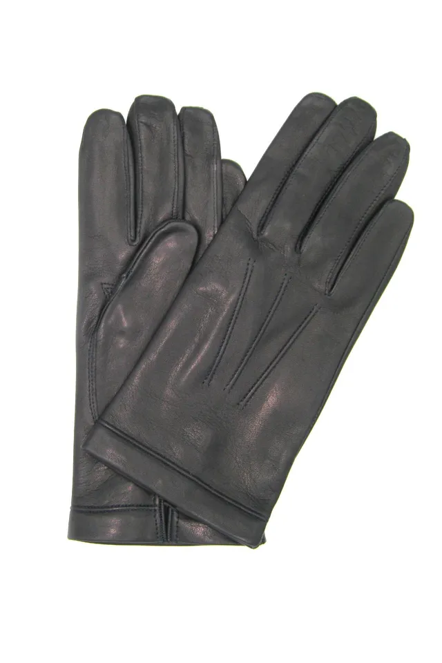 sermoneta-gloves-guanto-da-uomo-in-nappa-foderato-seta-navy image 1