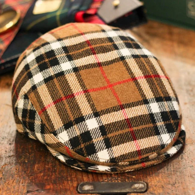 cappellificio-biellese-1935-contea-cappello-in-tartan-scozzese-100-lana image 2