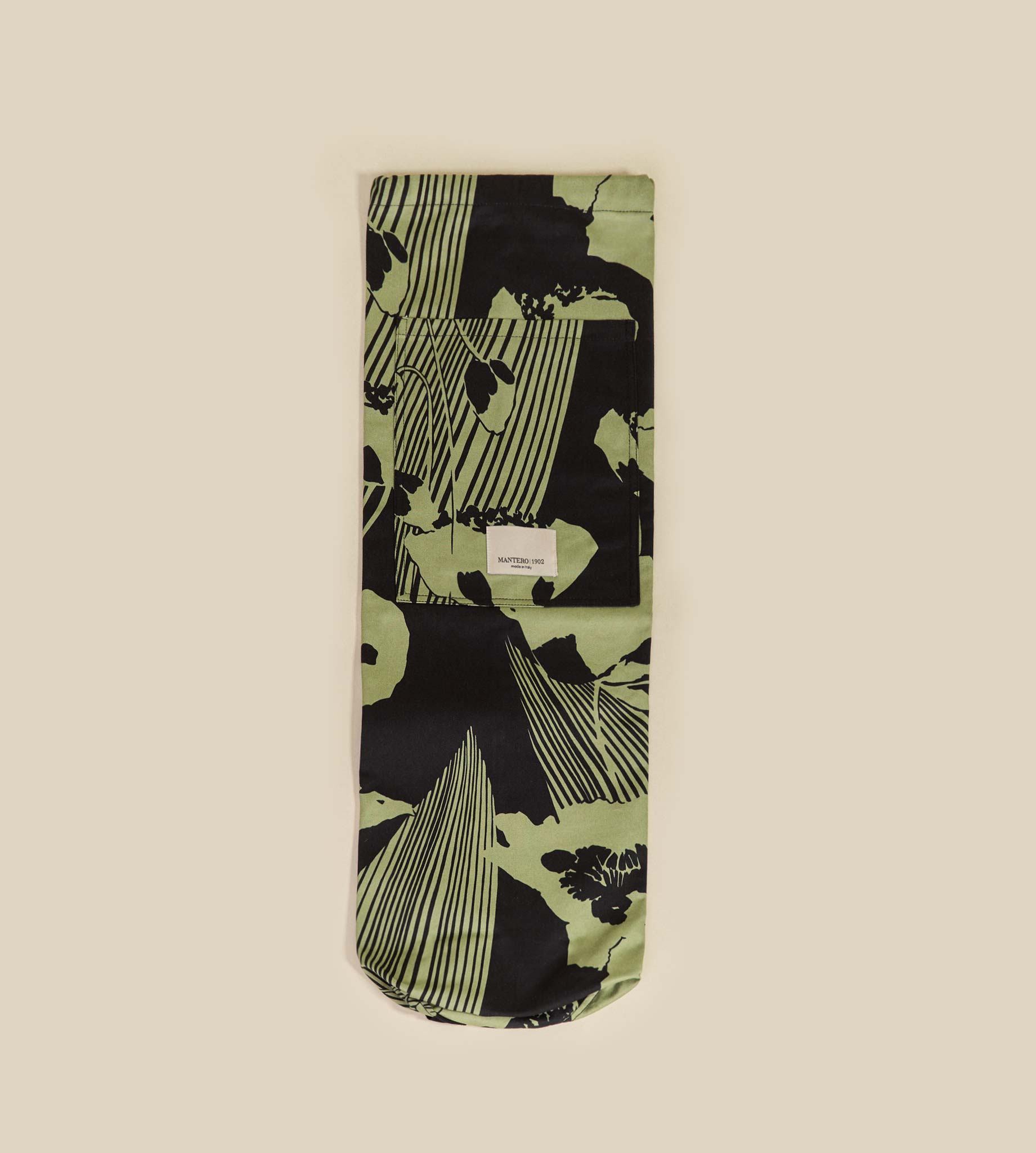 mantero-1902-nova-bag-porta-tappetino-yoga-in-cotone-16x75-cm image 2
