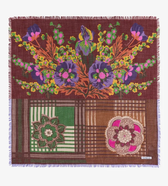 mantero-1902-jardin-des-vestiges-small-carr-70x70-cm image 1