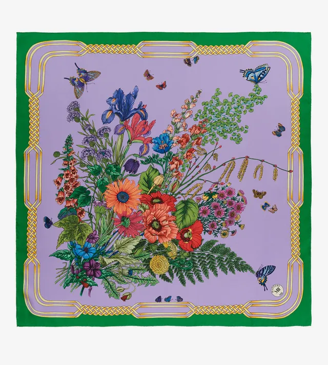 mantero-1902-archivio-n-50-bouquet-classic-carr-90x90-cm-2 image 1