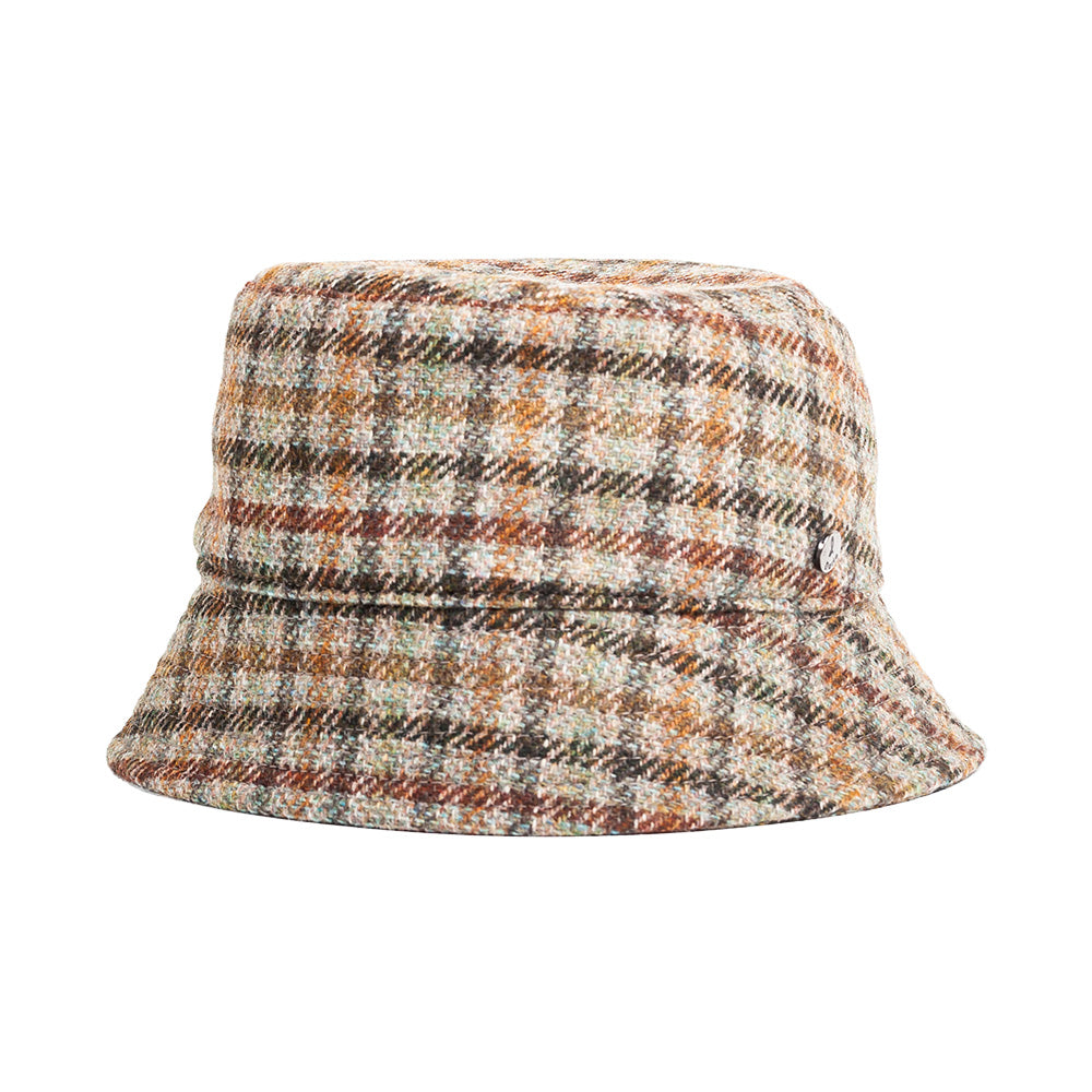 doria-1905-samuel-k-cappello-bucket-check-loden-olivo-tabacco image 3