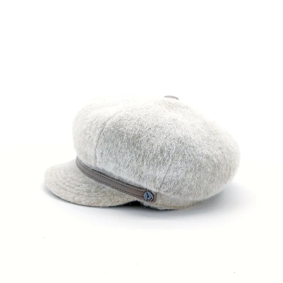 doria-1905-marinel-sailor-cap-in-wool-alpaca-cappuccino image 1