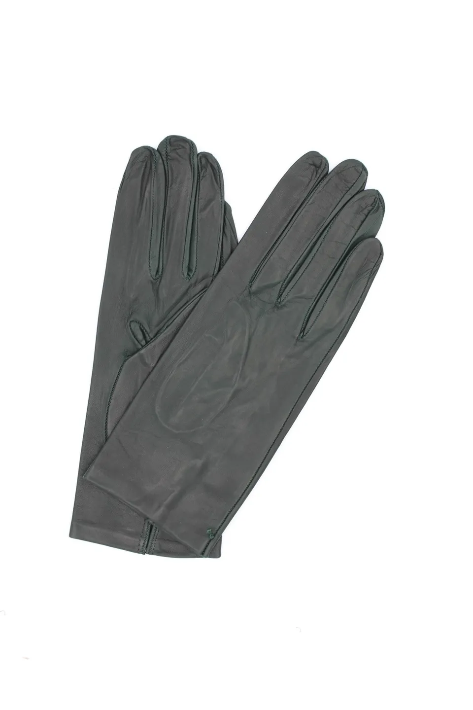 sermoneta-gloves-guanto-classico-in-nappa-sfoderato-verde-scuro image 1