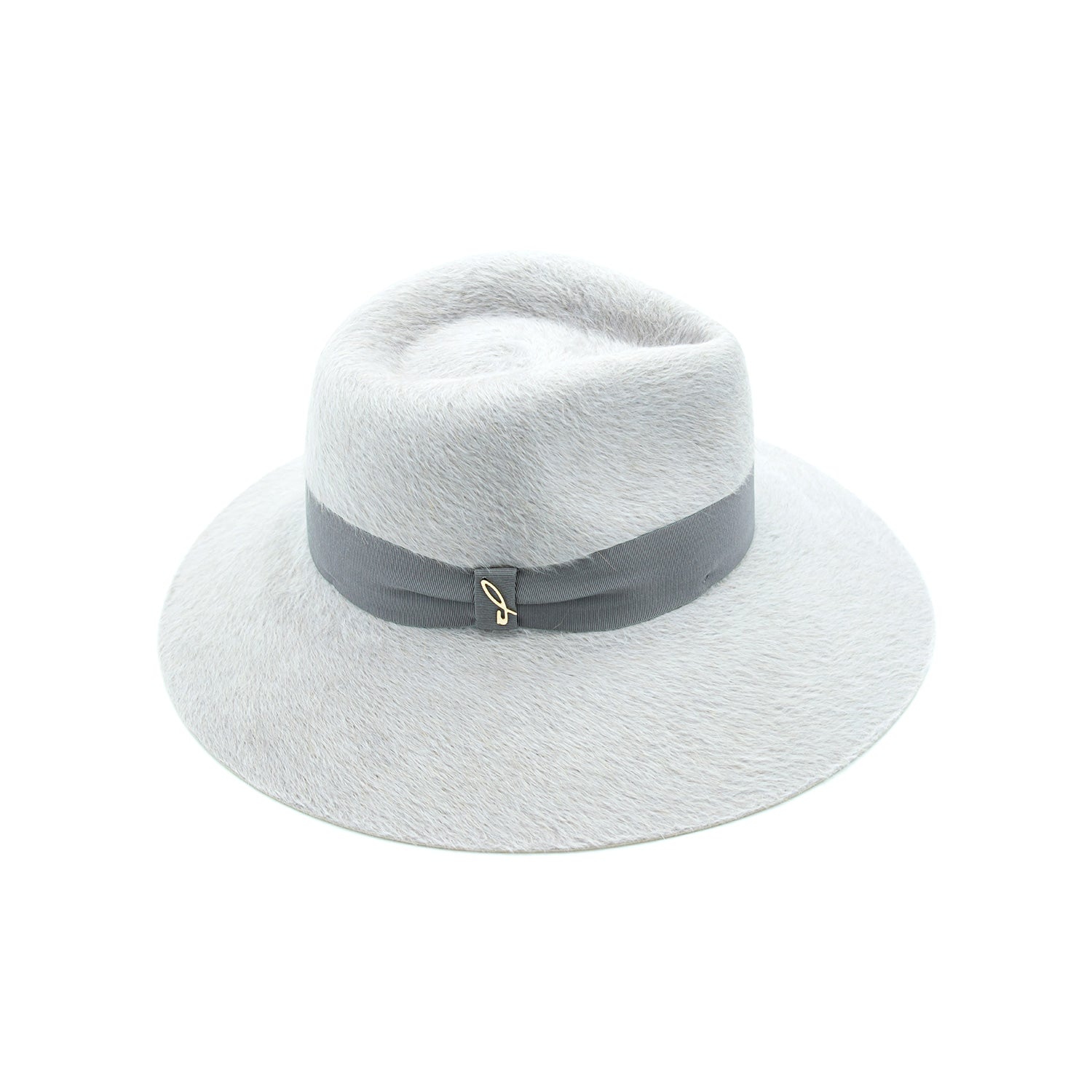 doria-1905-sabina-cappello-tesa-larga-feltro-lapin-melousine-bianco-ghiaccio image 3