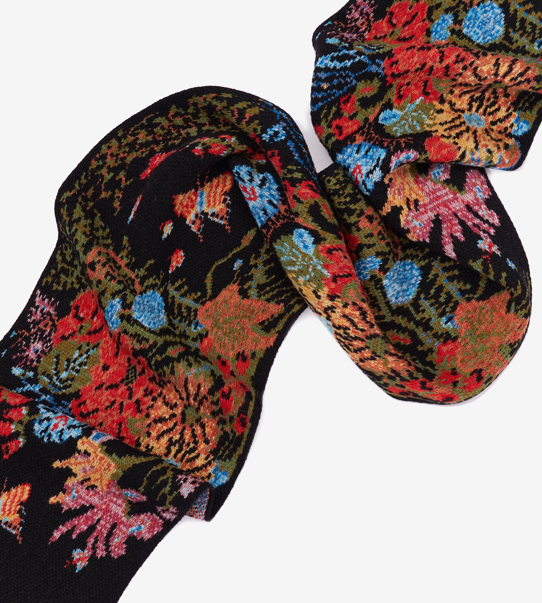 mantero-1902-martin-sciarpa-in-lana-jacquard-25x180-cm image 2