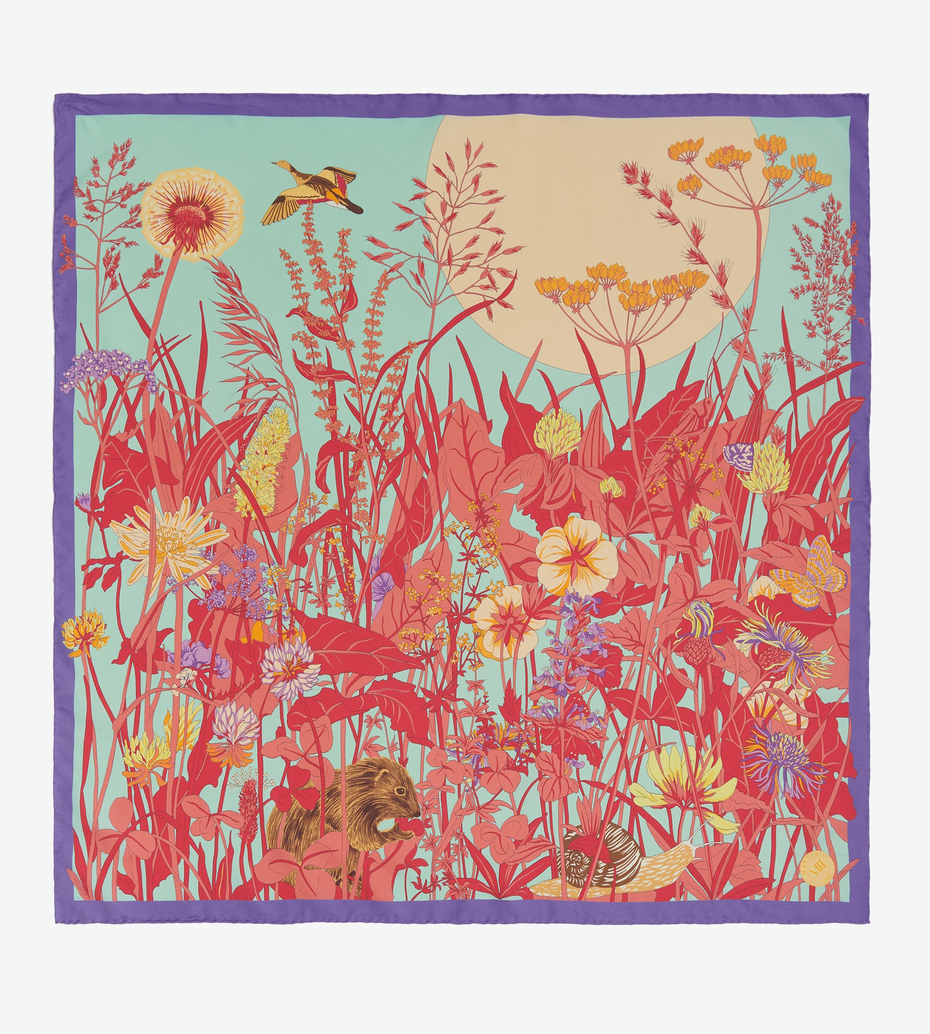 mantero-1902-archivio-n-55-la-campagna-classic-carr-reverse-90x90-cm image 1