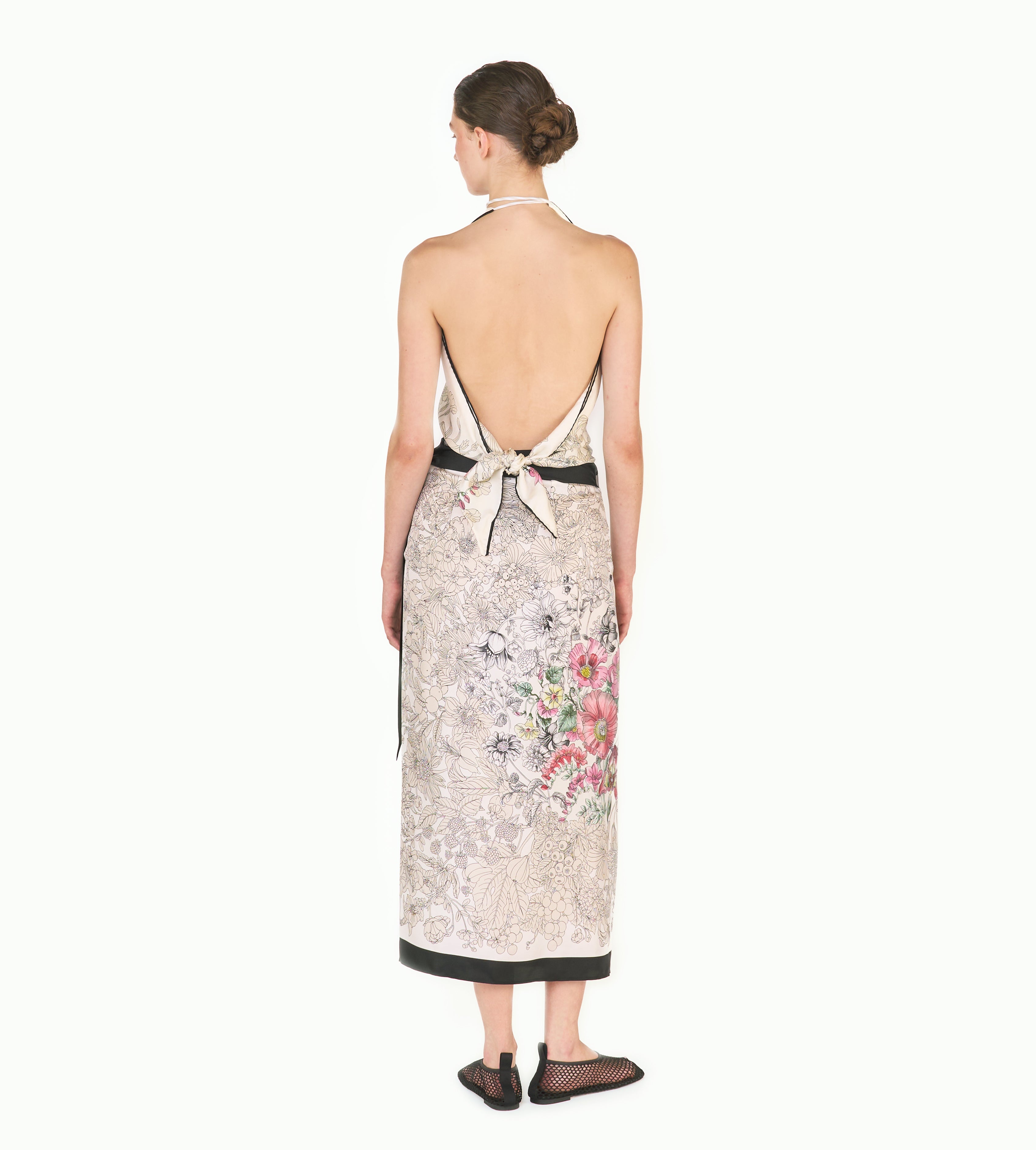 mantero-1902-erita-top-top-con-scollo-a-v-e-schiena-scoperta-da-foulard-90x90-cm image 6