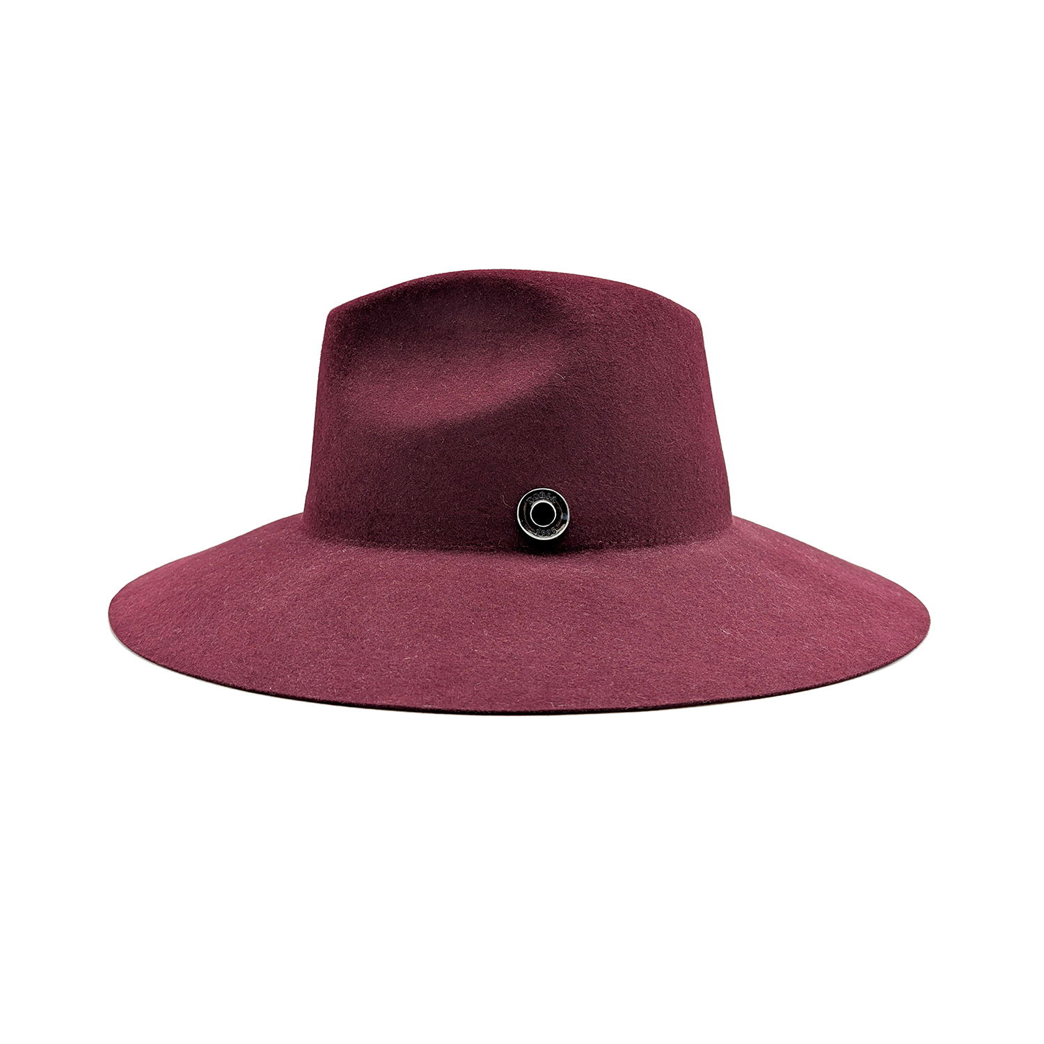 doria-1905-morgane-cappello-a-tesa-larga-in-feltro-di-lapin-rosso-negroamaro image 5