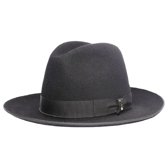 doria-1905-vittorio-cappello-fedora-in-feltro-lapin-rasato image 1