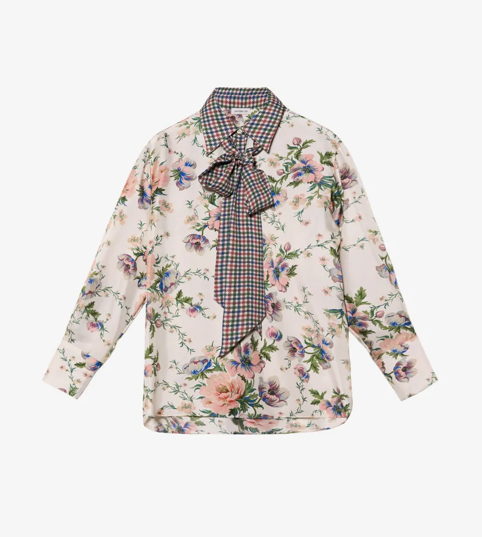 mantero-1902-dafne-blusa-con-sciarpa image 1