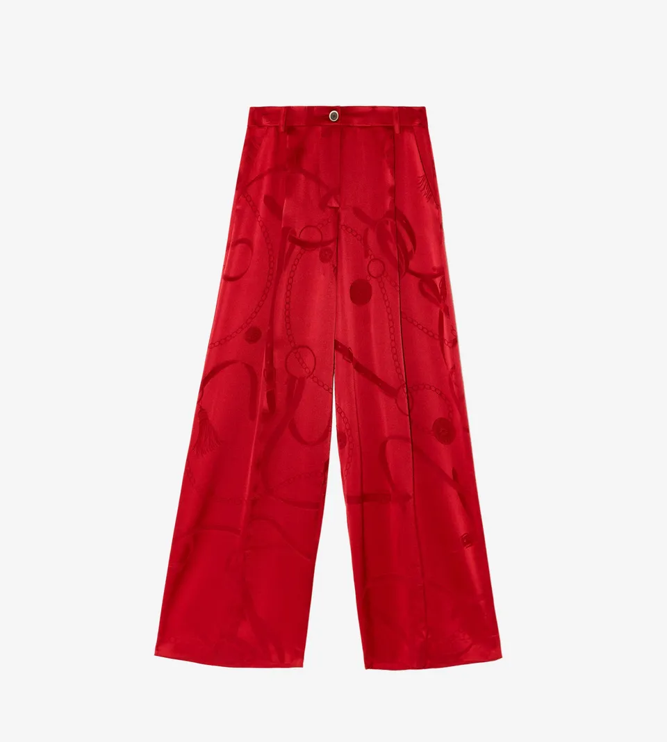 mantero-1902-colette-pantaloni-palazzo-flare image 1