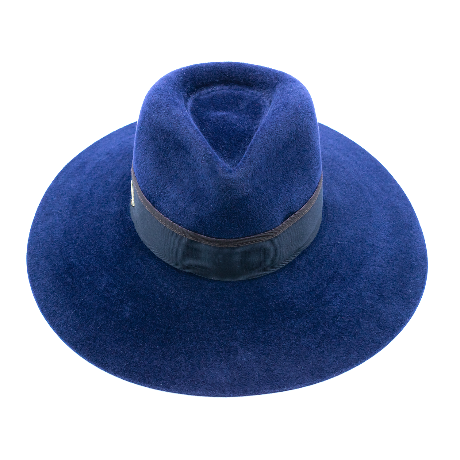 doria-1905-cappello-droplette-tesa-larga-feltro-lapin-velour-blu image 2