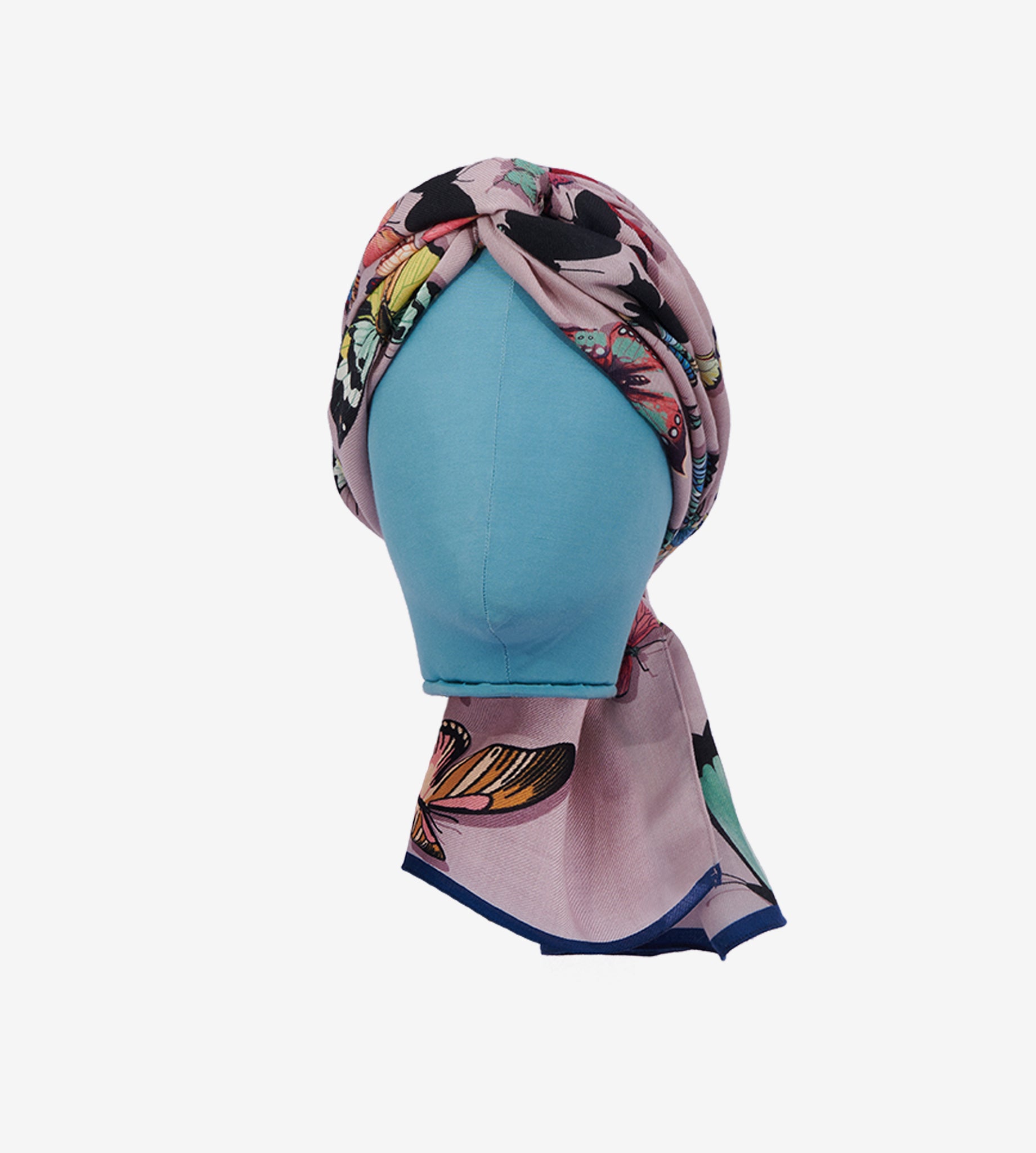 mantero-1902-pink-butterflies-turbante-da-carr image 3