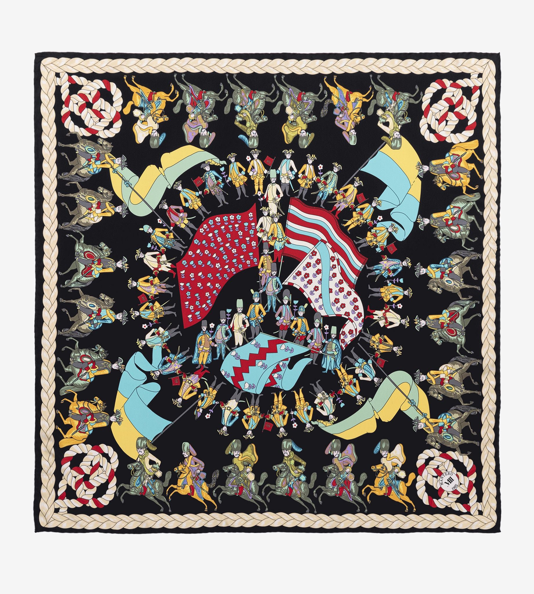 mantero-1902-archivio-n-51-risiko-classic-carr-90x90-cm image 1