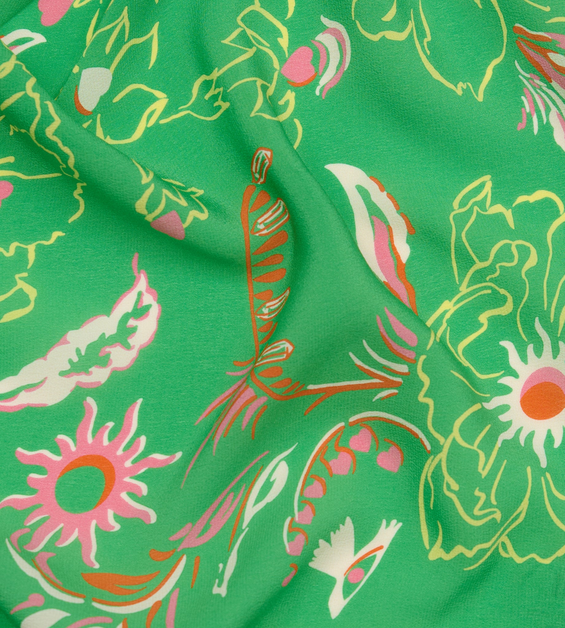 mantero-1902-crayon-kingdom-bandana-68x68x96-cm-con-frange image 6