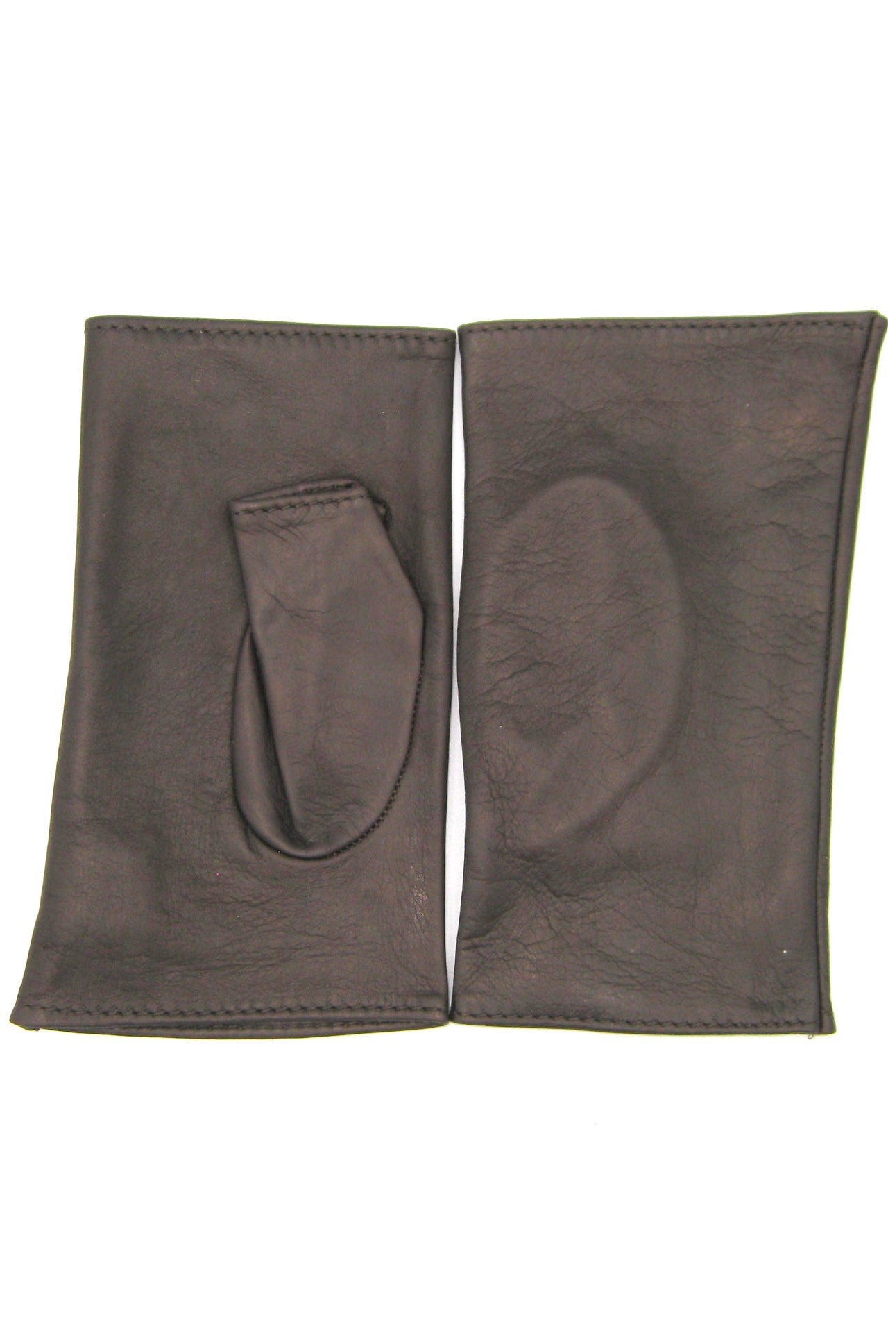 sermoneta-gloves-manicotto-in-nappa-2bt-foderato-in-seta-t-moro image 2