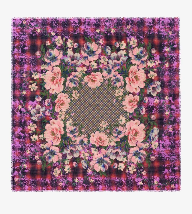 mantero-1902-english-rose-grand-carr-140x140-cm-3 image 1