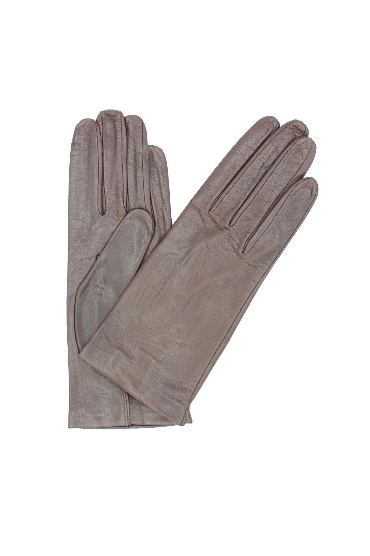 sermoneta-gloves-guanto-classico-donna-in-nappa-con-fodera-in-seta-mink image 1