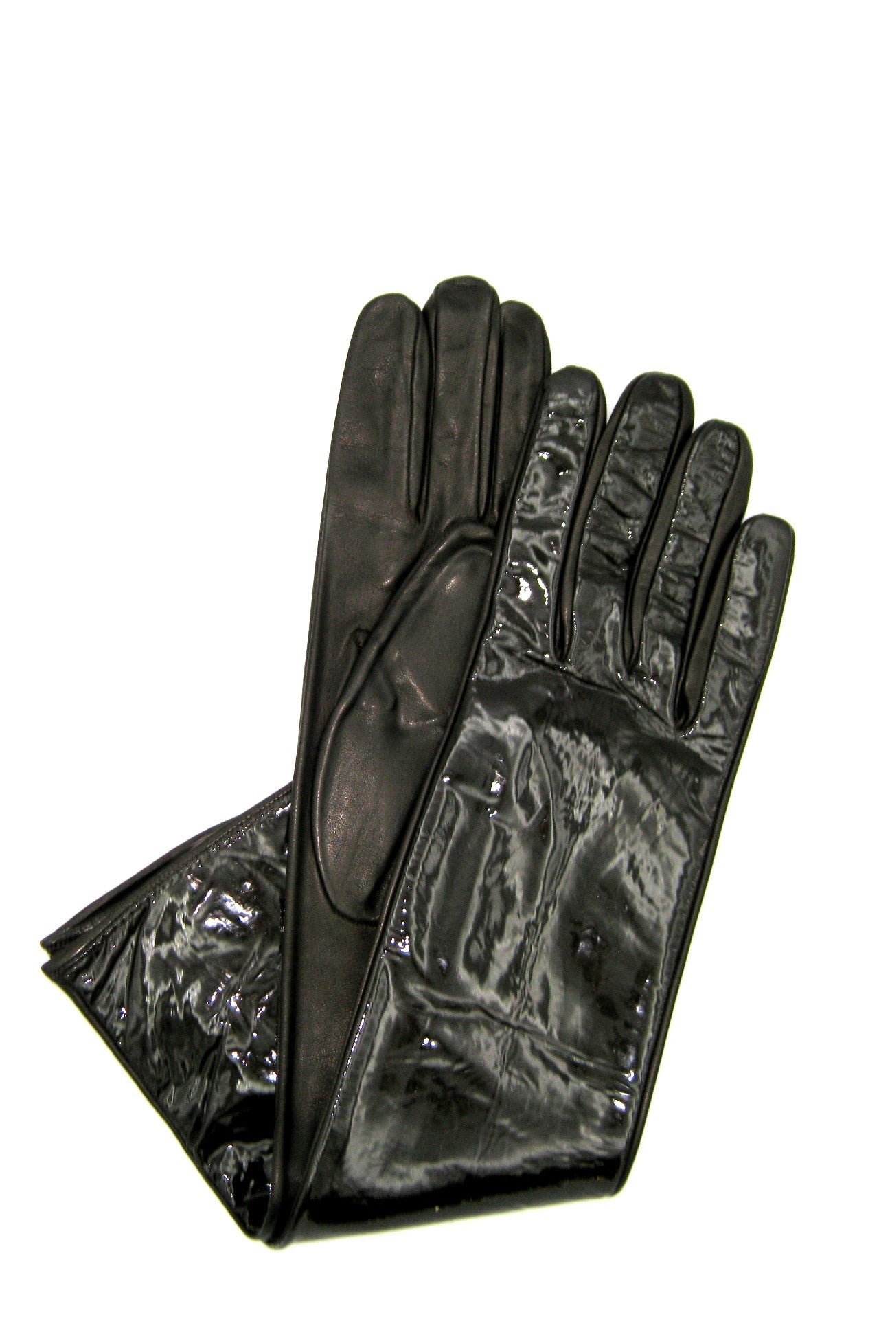 sermoneta-gloves-guanto-fashion-8bt-in-nappa-foderato-di-seta-con-dorso-in-verni image 1