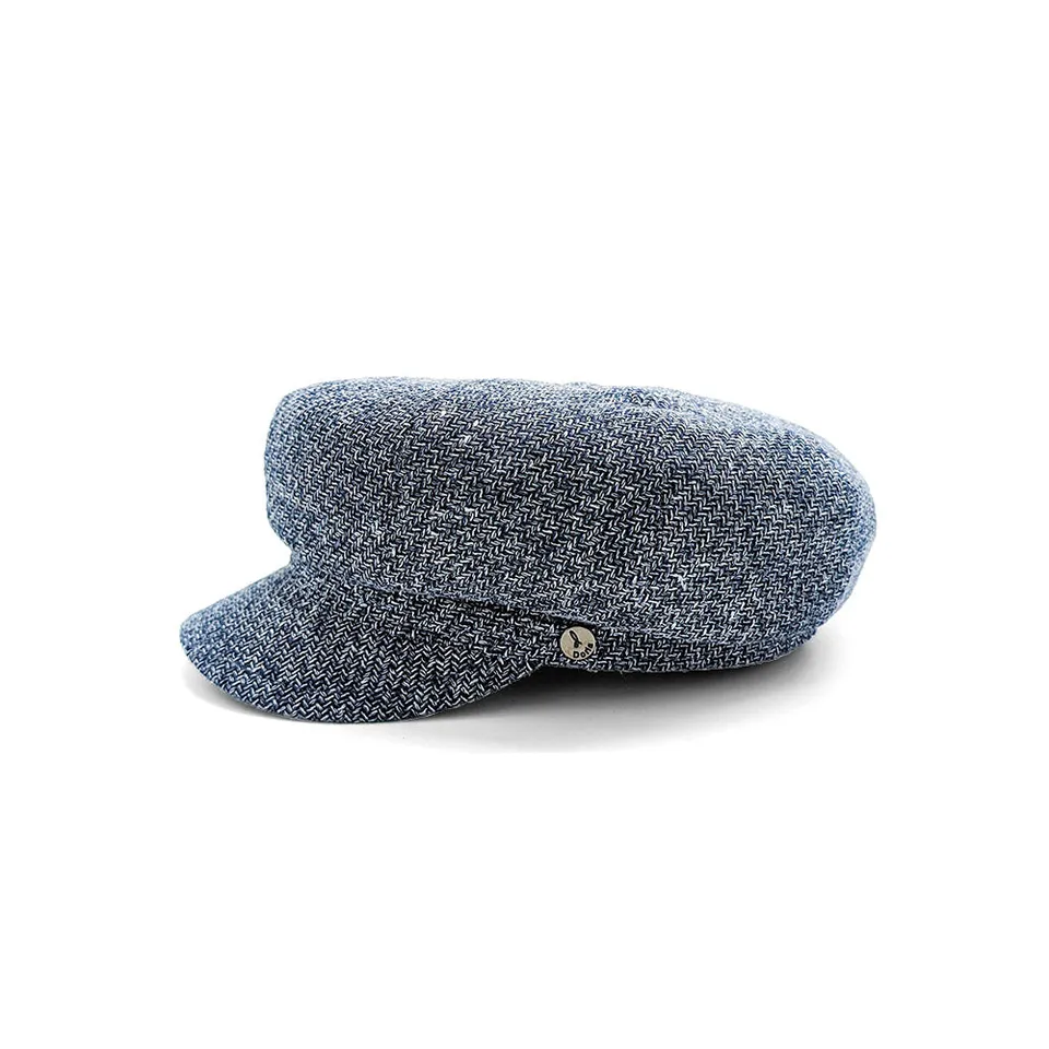 doria-1905-sailor-berretto-marinaio-donna-in-tweed-indaco image 1