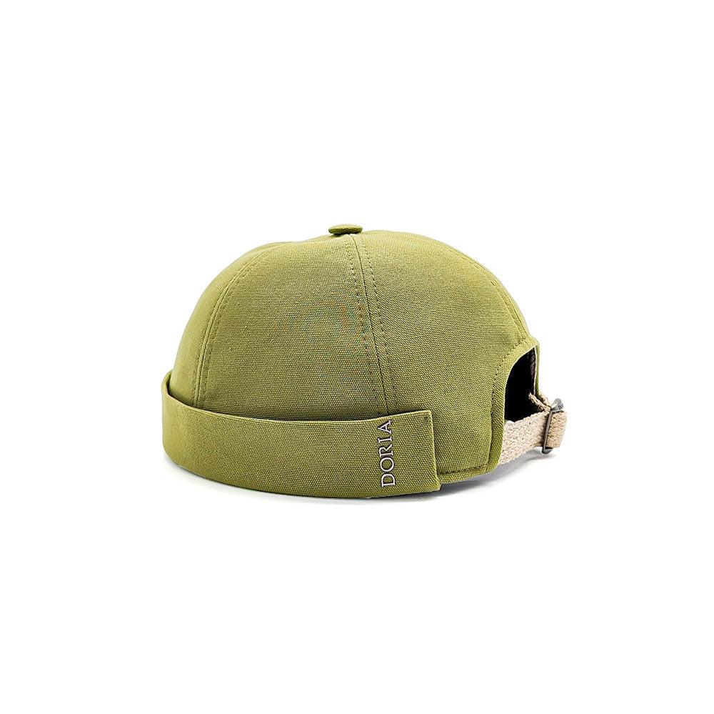 doria-1905-zuccotto-tuddy-in-canvas-di-cotone-verde-oliva image 1