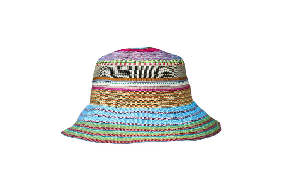 grevi-plos-cloche-in-gros-grain-multicolore image 1