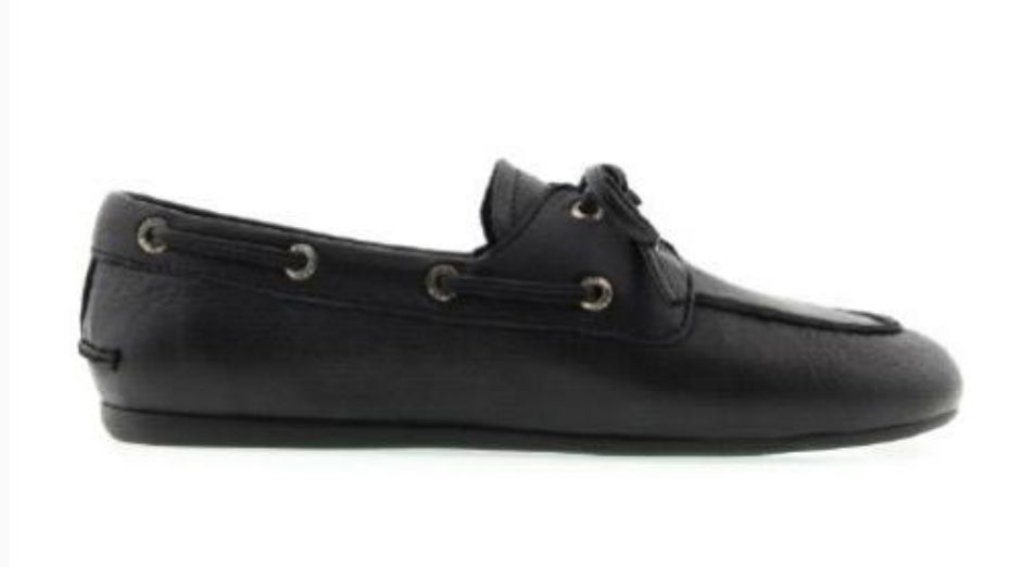 cappellificio-biellese-1935-slim-boat-shoes-in-pelle-nera-tumbled image 5