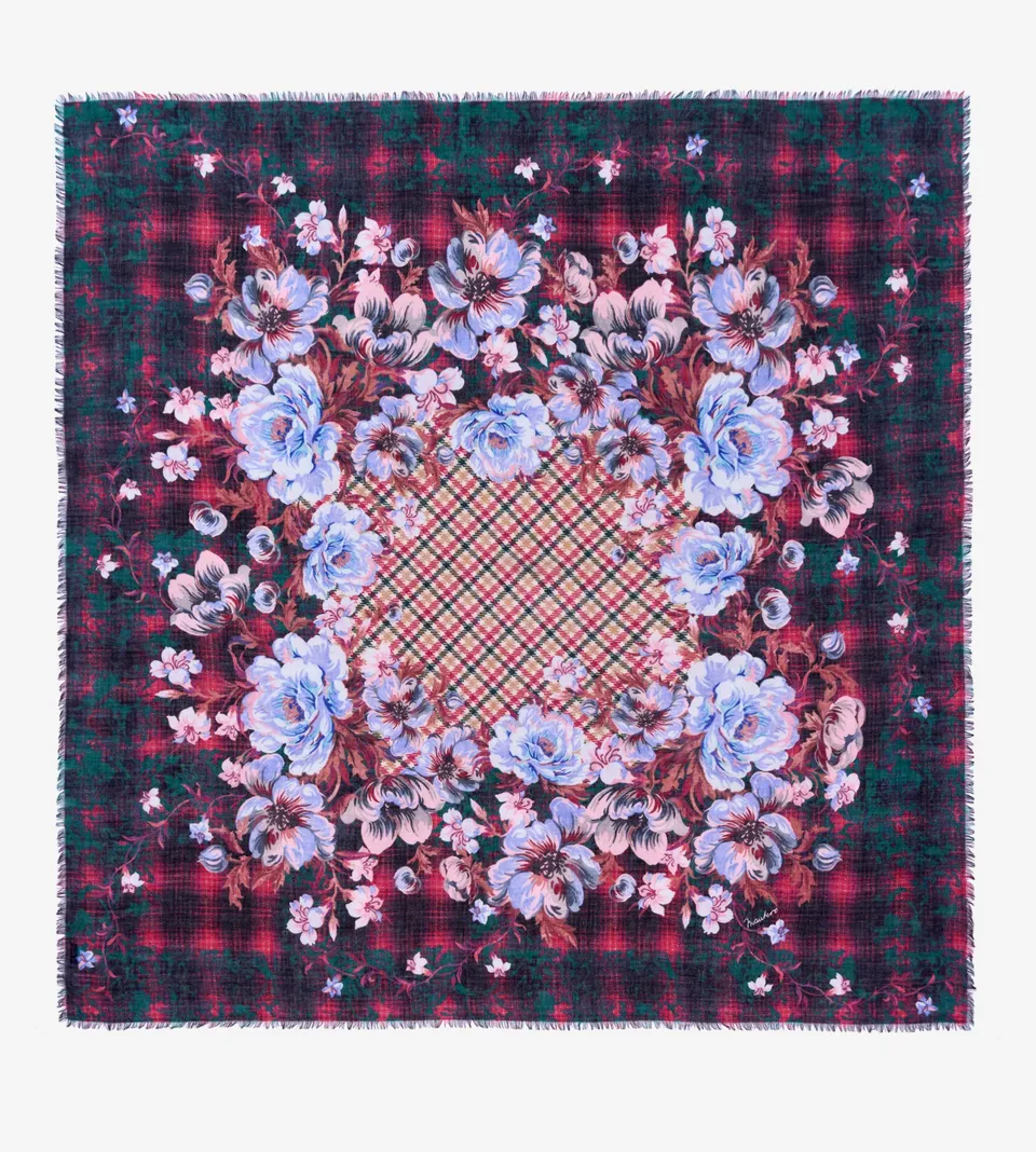 mantero-1902-english-rose-grand-carr-140x140-cm image 1
