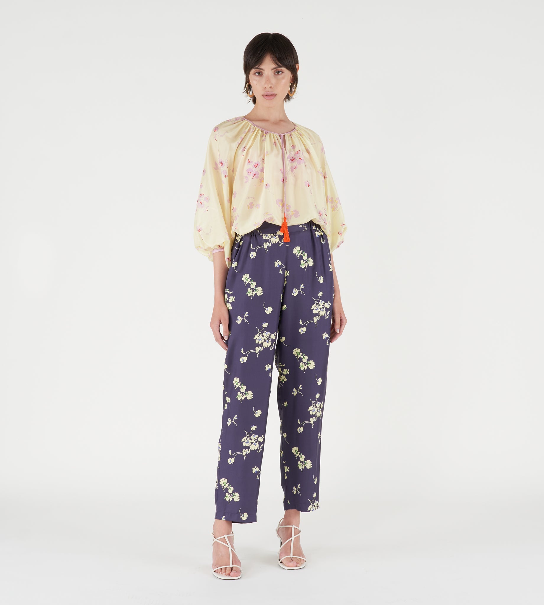 mantero-1902-doris-pantaloni-cropped-in-seta image 3