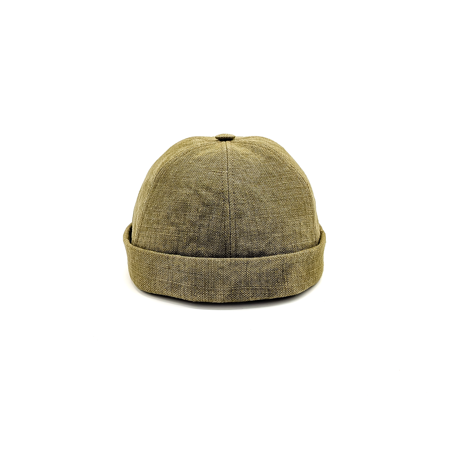 doria-1905-docker-berretto-zuccotto-in-lino-washed-raw image 3