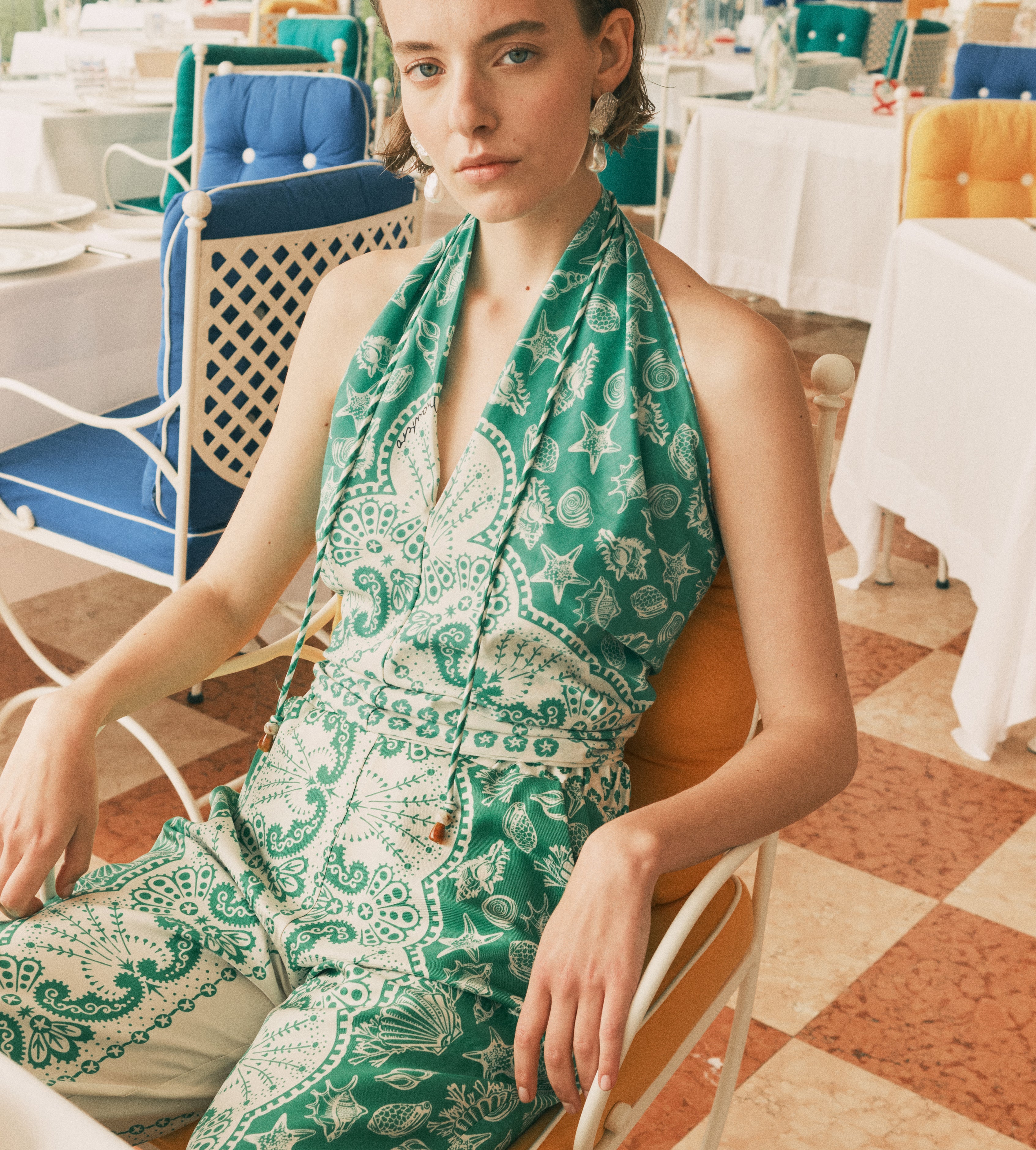mantero-1902-erita-top-da-foulard-90x90-cm-taglia-unica image 2