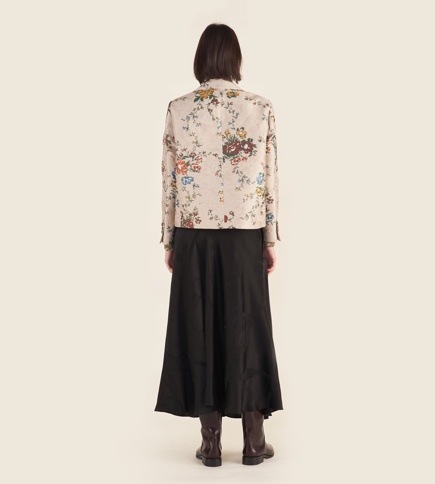 mantero-1902-gilda-blazer-boxy-con-bottoni-effetto-osso image 3