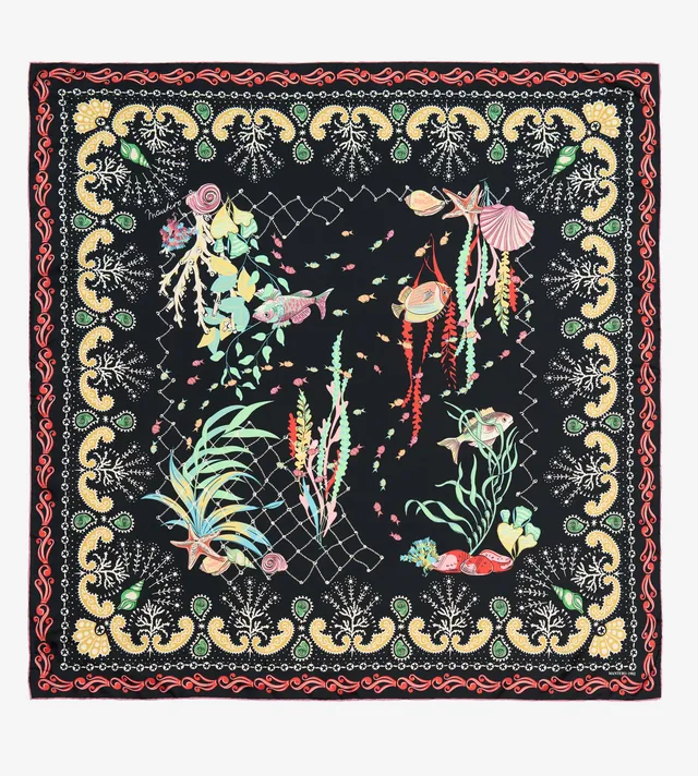 mantero-1902-coral-garden-carr-classico-90x90-cm-3 image 1