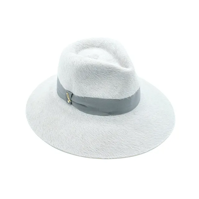doria-1905-sabina-cappello-tesa-larga-feltro-lapin-melousine-bianco-ghiaccio image 1