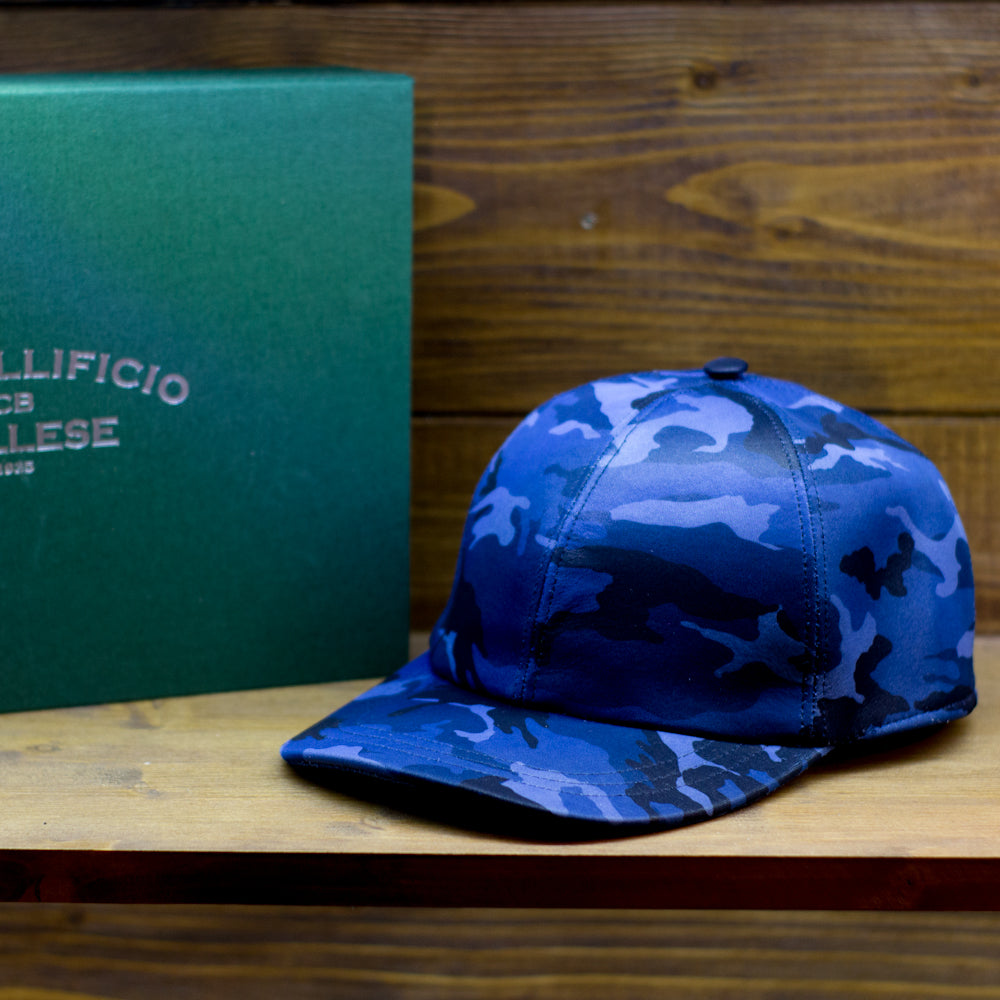 cappellificio-biellese-1935-berretto-da-baseball-blu-militare-sportivo-in-lana image 2