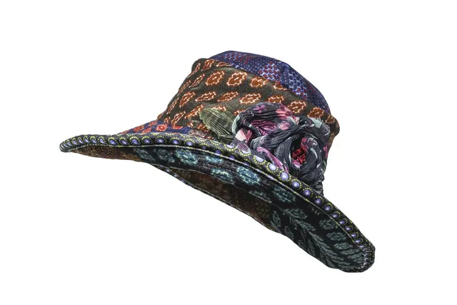grevi-liv-cappello-in-velluto-fantasia-con-fiori-2 image 1