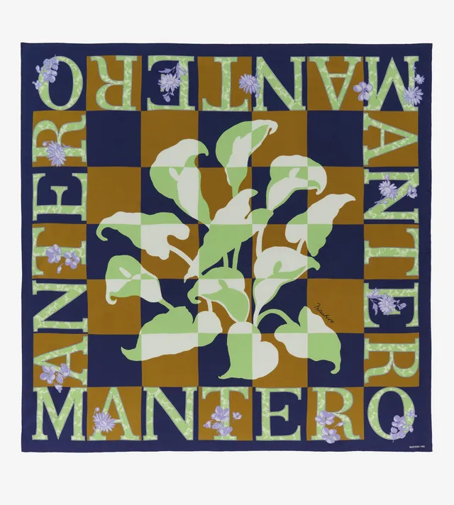 mantero-1902-the-queen-s-gambit-carr-classico-90x90-cm image 1