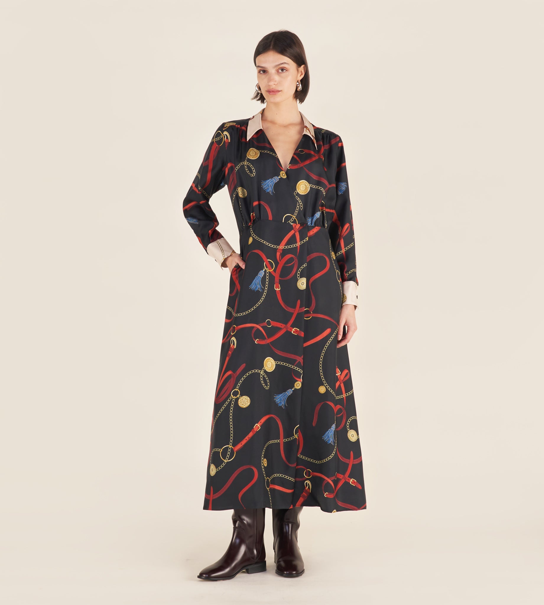 mantero-1902-veronica-abito-wrap-in-seta image 3