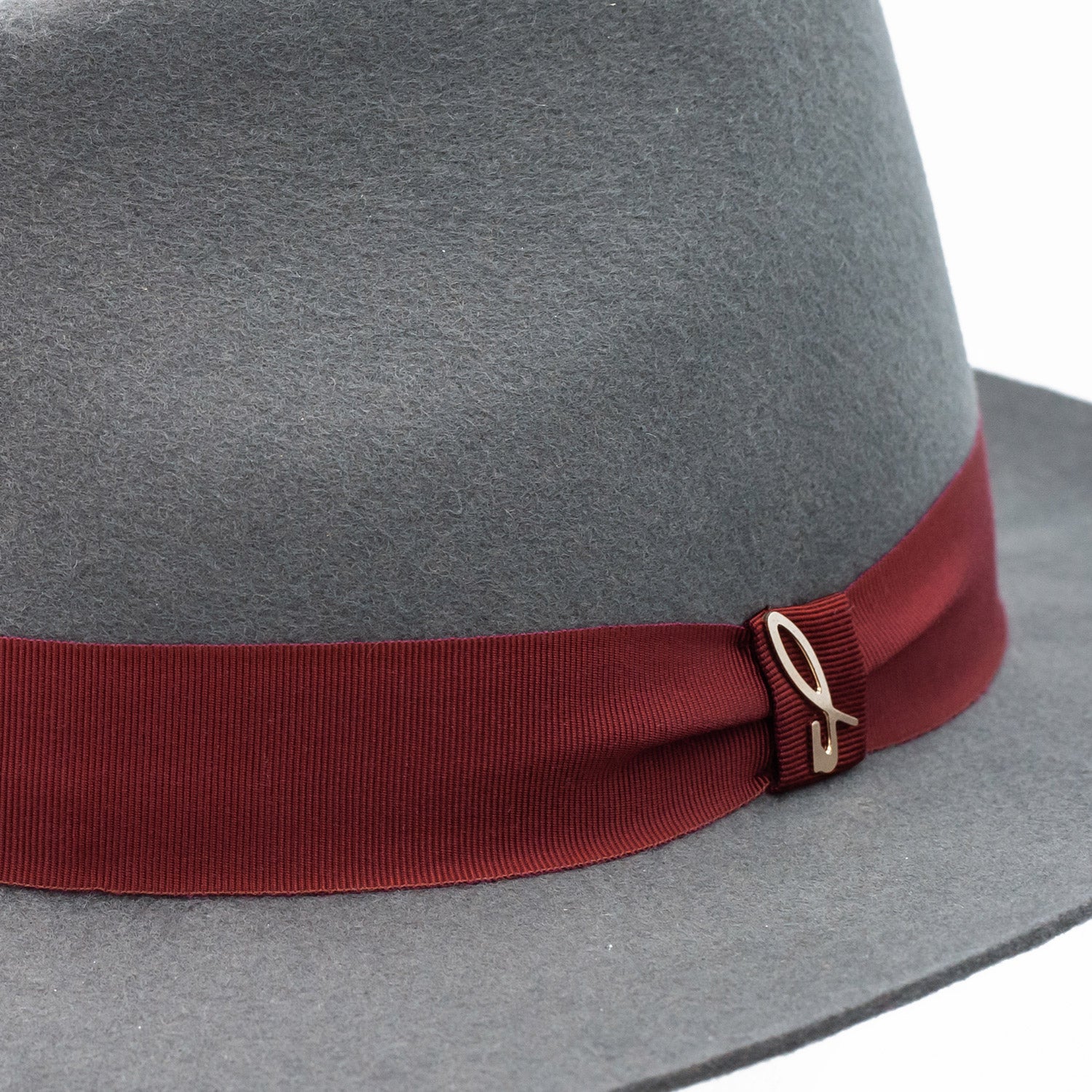 doria-1905-droplet-cappello-drop-in-feltro-di-lana-grigio-chiaro image 5