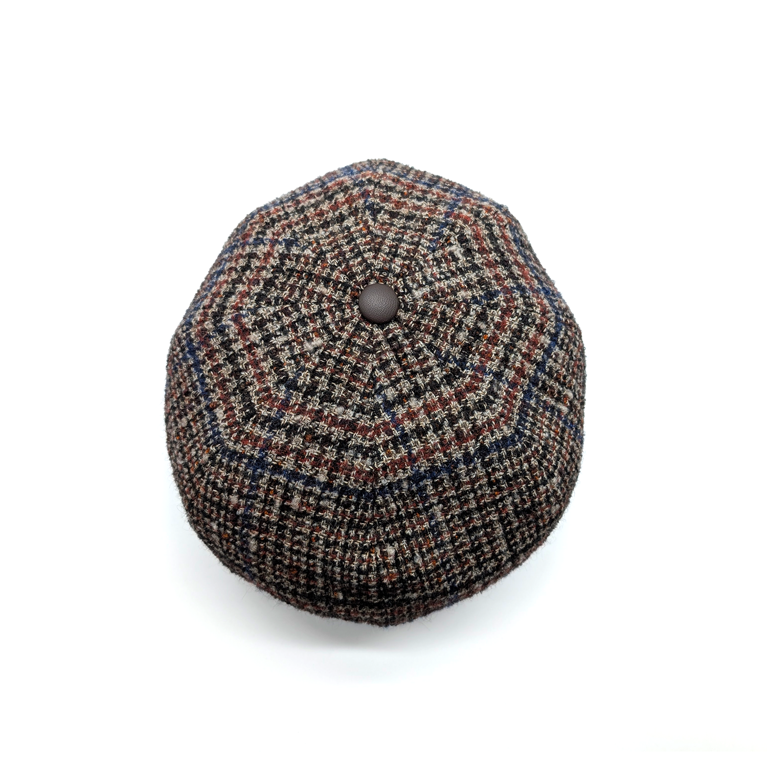 doria-1905-berretto-gatsby-a-spicchi-in-tweed-principe-di-galles-ferla image 5