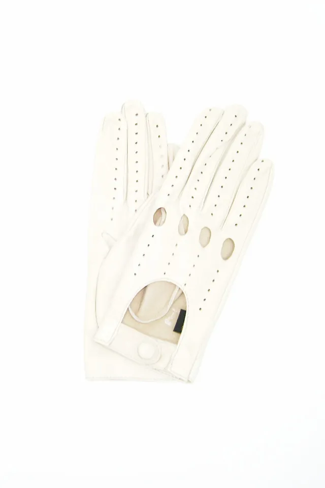 sermoneta-gloves-guanto-guida-sfoderato-dita-intere-panna image 1