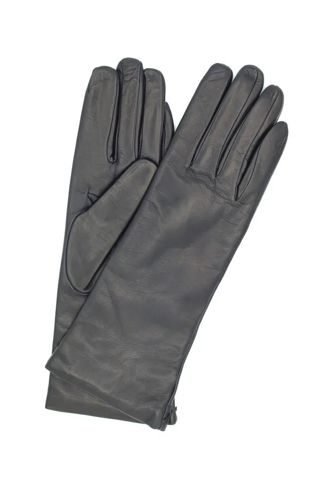 sermoneta-gloves-guanto-in-nappa-foderato-cashmere-4bt-navy image 1