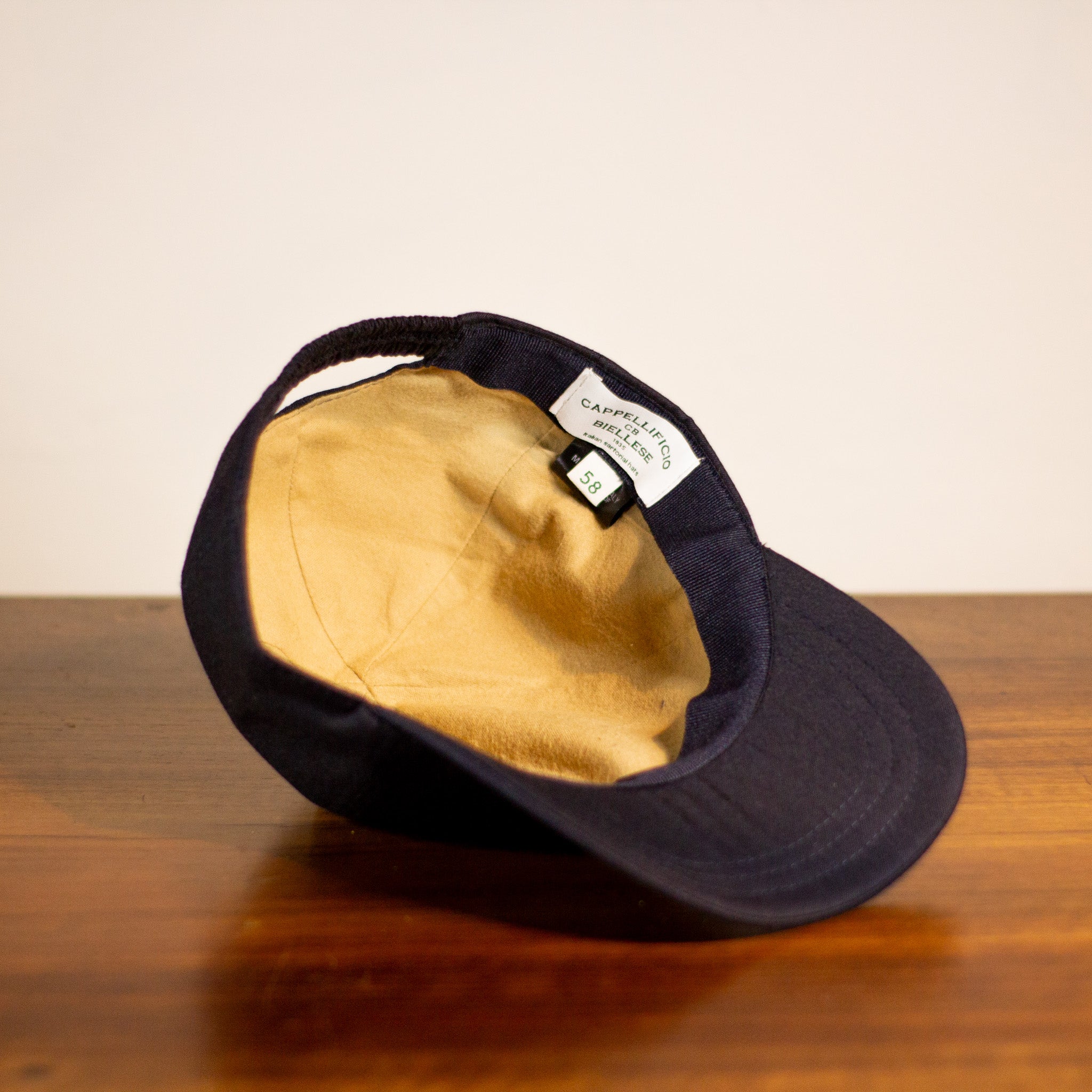 cappellificio-biellese-1935-baseball-lp-cashmere-blu-waterproof-zegna-aw25 image 5