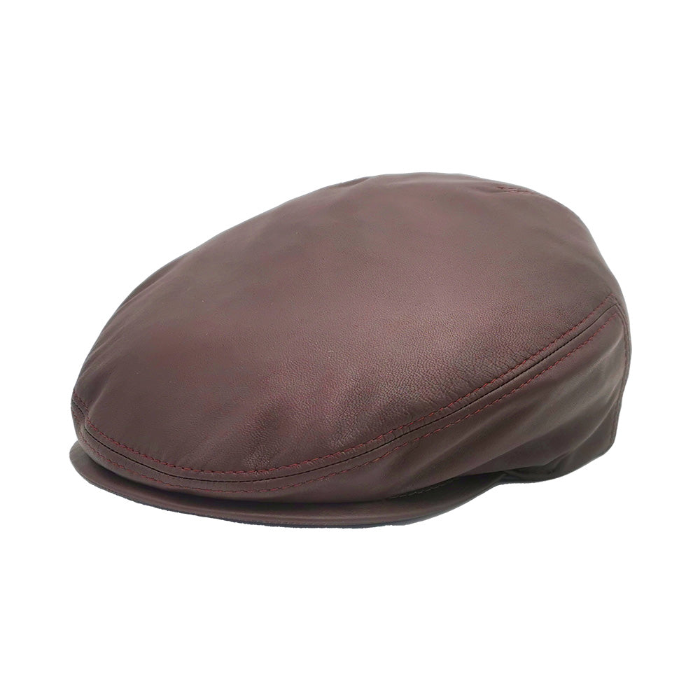 doria-1905-golf-coppola-driver-pelle-bordeaux-piatto-stretto image 1