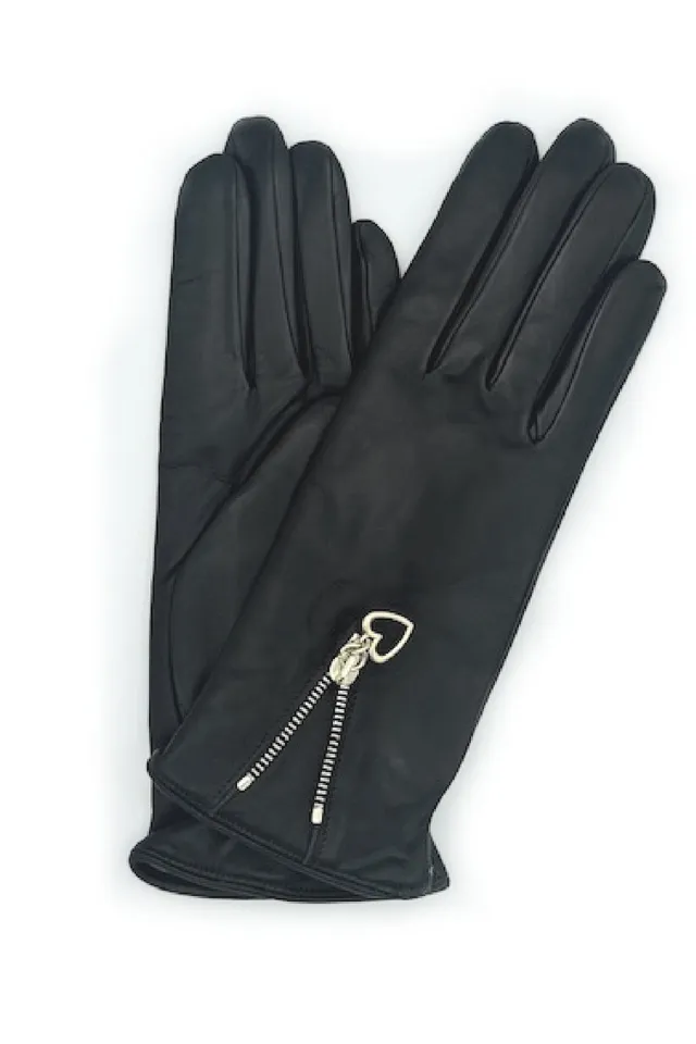 sermoneta-gloves-guanto-in-nappa-con-zip-fodera-cashmere-2bt-t-moro image 1