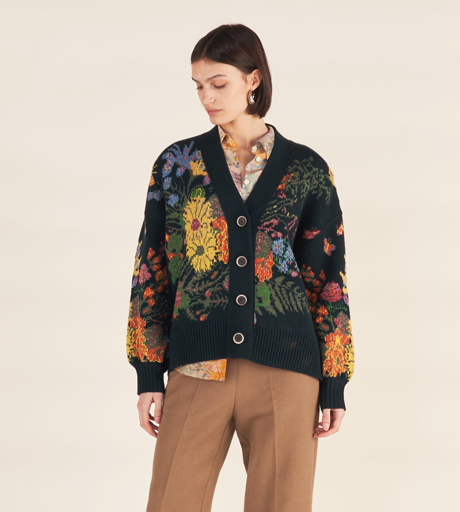 mantero-1902-claude-cardigan-oversize-in-jacquard-di-lana image 3